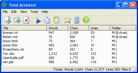 Total Assistant Screenshot